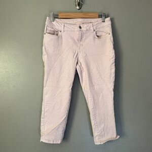 Westport signature fit light pink capri Jeans